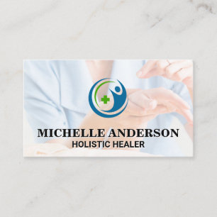 Gezondheid Logo Acupunctuur Sessie Visitekaartje