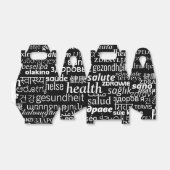 Gezondheid - Meertalige Internationale - Wees gezo Bedankdoosjes (Uitgevouwen)