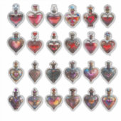 Gezondheid of liefde drankflessen sticker (Voorkant)