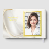 Gezondheid Professioneel Afstuderen Foto Echte Fol Gastenboek (Achterkant)