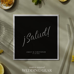 ¡Gezondheid! Rook Zwarte Minimaal Elke Gelegenheid Servet