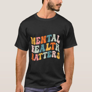 Gezondheid van het menselijk brein ziekte bewustzi t-shirt