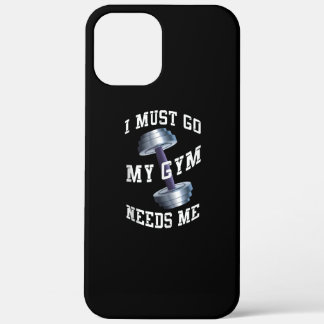 Gezondheid van werkenden en negers - Mijn gym heef iPhone 12 Pro Max Hoesje