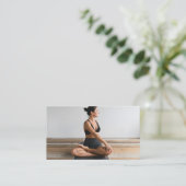 Gezondheid Wellness Blogger Content Creator Volled Visitekaartje (Staand voorkant)