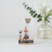 Gezondheid Wellness Influencer Content Creator Fot Visitekaartje (Staand voorkant)