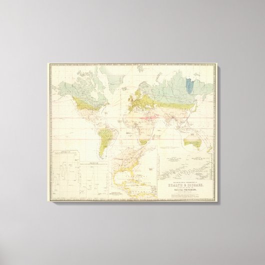 Gezondheid, ziekte canvas afdruk (Voorkant)