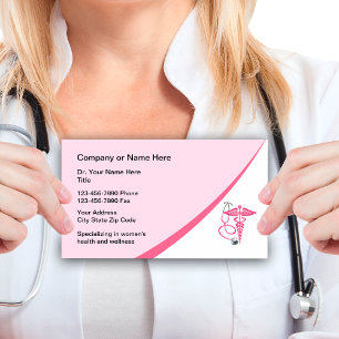 Gezondheids- en medische kliniek voor vrouwen visitekaartje