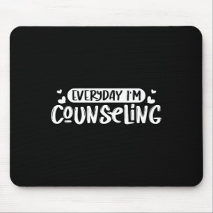 Gezondheidsadvies elke dag - Mental Counselor Gift Muismat