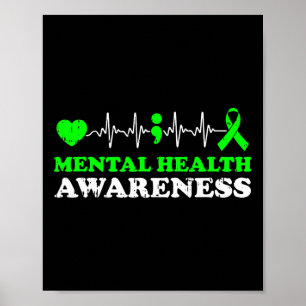 Gezondheidsbewustzijn Warrior Counselor Therapist Poster