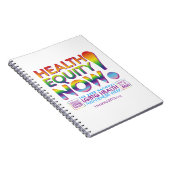 Gezondheidsgelijkheid nu! notitieboek (Rechterzijde)