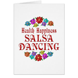Gezondheidsgeluk Salsa Dancing