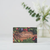 Gezondheidsgroente- en fruitsector visitekaartje (Staand voorkant)