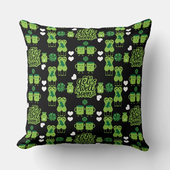 Gezondheidsherstel wordt snel beter kussen (Voorkant)