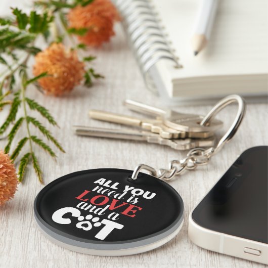 Gezondheidsproblemen bij katten sleutelhanger (Voorkant Rechts)