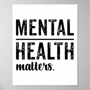 Gezondheidsproblemen Draag groen Poster