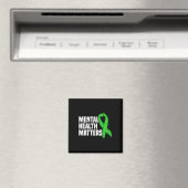 Gezondheidsproblemen Groen lint Geestelijk Gezondh Magneet (Insitu (Vaatwasser))