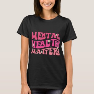Gezondheidsproblemen Groovy Psycholoog Therapie Te T-shirt