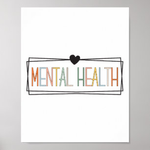 Gezondheidsproblemen Hersenziekte Geestelijke gezo Poster