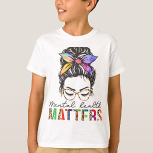 Gezondheidsproblemen Hersenziekte Geestelijke gezo T-shirt