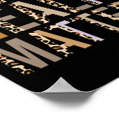 Gezondheidsproblemen Leopard Print Mental Awarenes (Hoek)