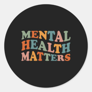 Gezondheidsproblemen Menselijk hersenbewustzijn Ki Ronde Sticker