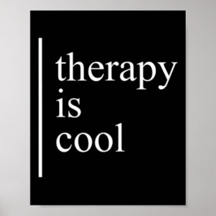 Gezondheidsproblemen Therapie is cool bewustzijn p Poster