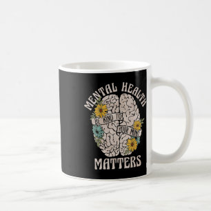 Gezondheidsproblemen zijn vriendelijk voor je ment koffiemok