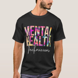 Gezondheidstechnicus Tie Dye School waardering T-shirt