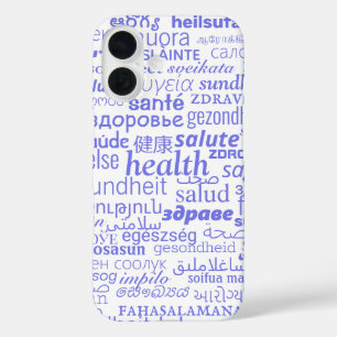 Gezondheidstekst iPhone Case