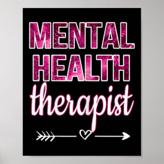 Gezondheidstherapeut Mental Health Counselor Thera Poster