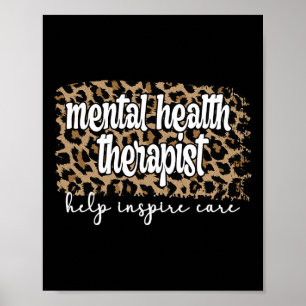 Gezondheidstherapeut Mental Health Therapy Poster