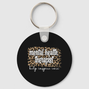 Gezondheidstherapeut Mental Health Therapy Sleutelhanger