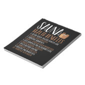 Gezondheidsuitkeringen in Sauna Notitieblok (Gedraaid)