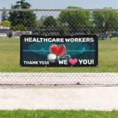 Gezondheidswerkers Spandoek (Insitu)