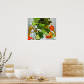 GEZONDHEIDSZALLEN ~ Poster # 2 (Keuken)