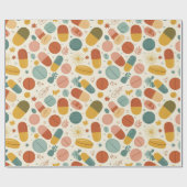 Gezondheidszorg & Apotheek Boho Earth Capsule Cadeaupapier (Vlak)