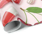 Gezondheidszorg & Apotheek Roze Kersen Capsule Cadeaupapier (Rol Hoek)