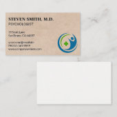 gezondheidszorg | Arts Logo Visitekaartje (Voorkant / Achterkant)