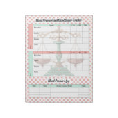  gezondheidszorg bloedsuiker en bloeddruk notitieblok (Gedraaid)