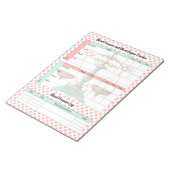 gezondheidszorg bloedsuiker en bloeddruk notitieblok (Schuin)