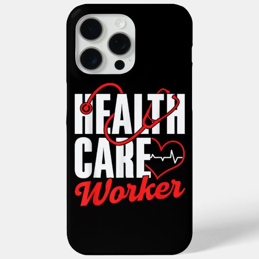 Gezondheidszorgbeambte Gratis Universele betaalbar Case-Mate iPhone Case (Achterkant)