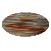 Gezonken versteend hout snijplank (Hoek)