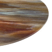 Gezonken versteend hout snijplank (Hoek)