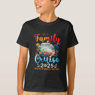 Gezzinscruise 2025 Vakantietrip Familie Matching S T-shirt
