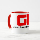GF Coffee Mug - Dons sans gluten amusant (Devant gauche)