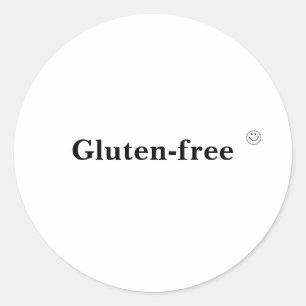 GF-label Ronde Sticker