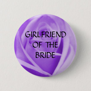 GF van de BRIDE - lavender roos button