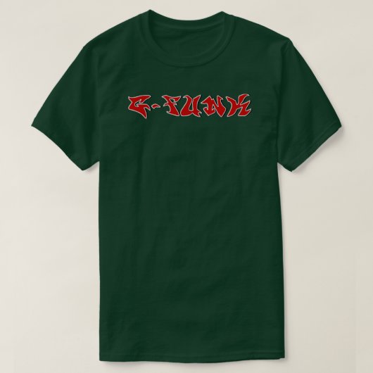 Gfunk T-shirt (Design voorkant)