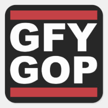 GFY GOP-Sticker