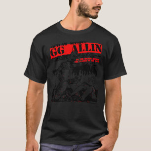 GG Allin Outlaw Scum  m Design Essential T- T-shirt